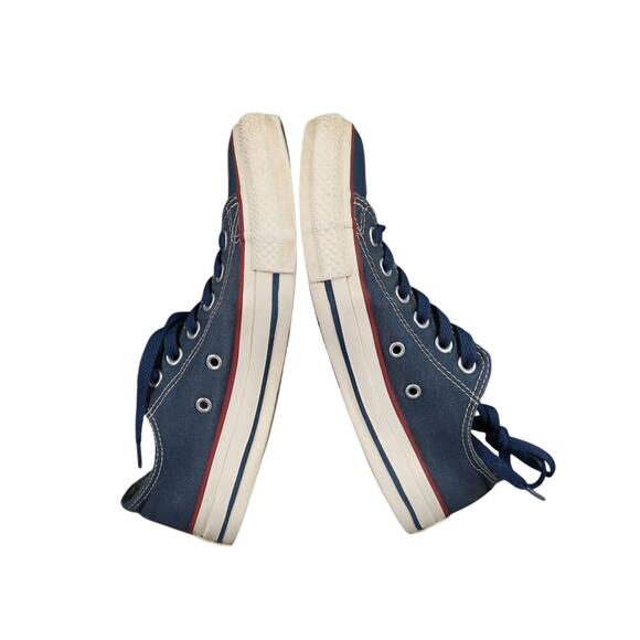Converse Shoes Womens 7 Sneakers Lifestyle Chuck Taylor Low Blue Canvas Classic - Picture 8 of 12